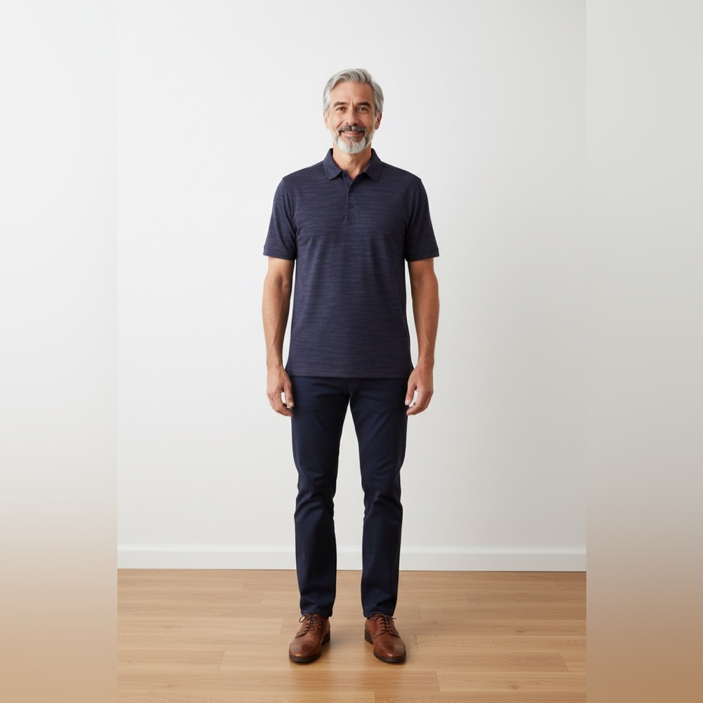 Champion Men's Dark Blue Polo Shirt